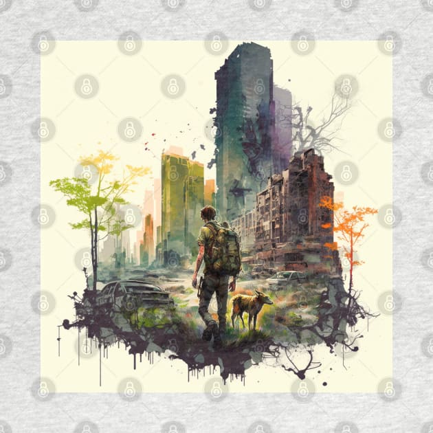 The Last of Us inspired design by Buff Geeks Art